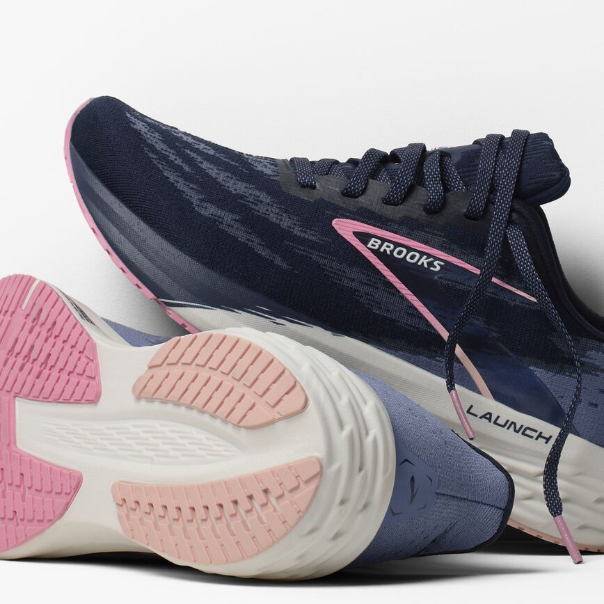 Brooks Launch 11 Peacoat/Blue/Peach (Women's)