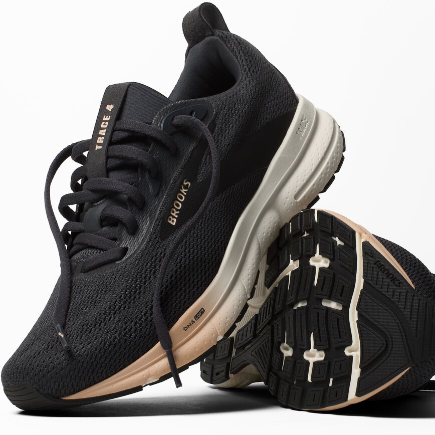Brooks Trace 4 Ebony/Black/Almond (Women's)