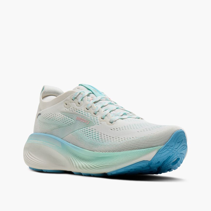 Brooks Adrenaline GTS 25 White/Sea/Aqua (Women's)