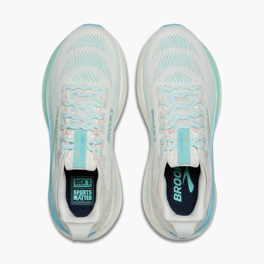 Brooks Adrenaline GTS 25 White/Sea/Aqua (Women's)