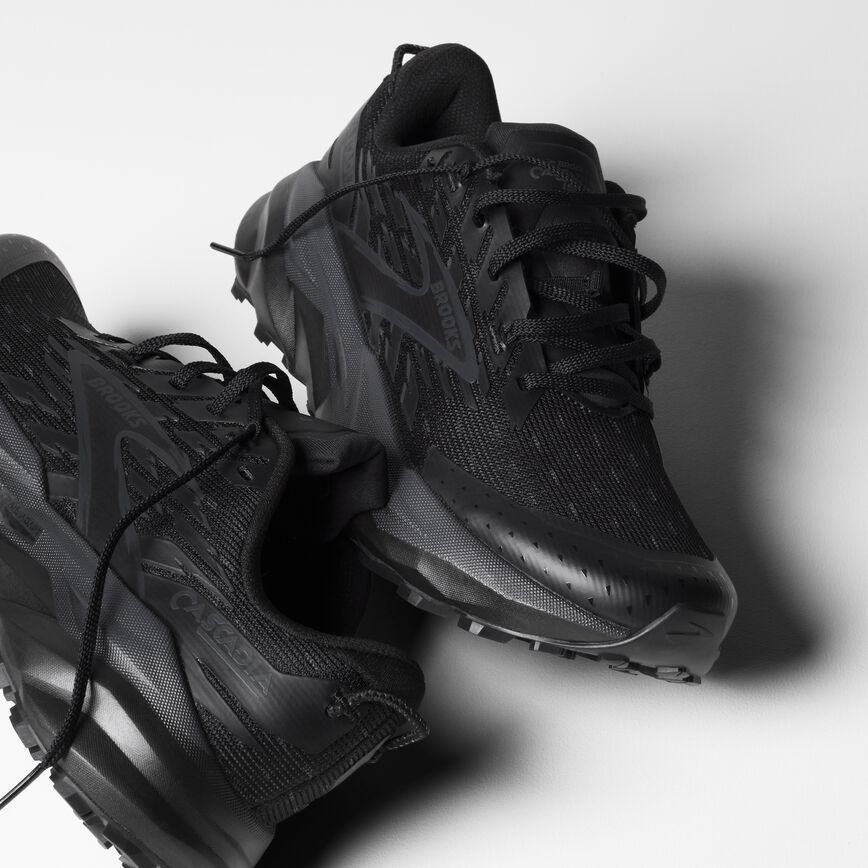 Brooks Cascadia 19 Black/Black/Ebony (Women's)