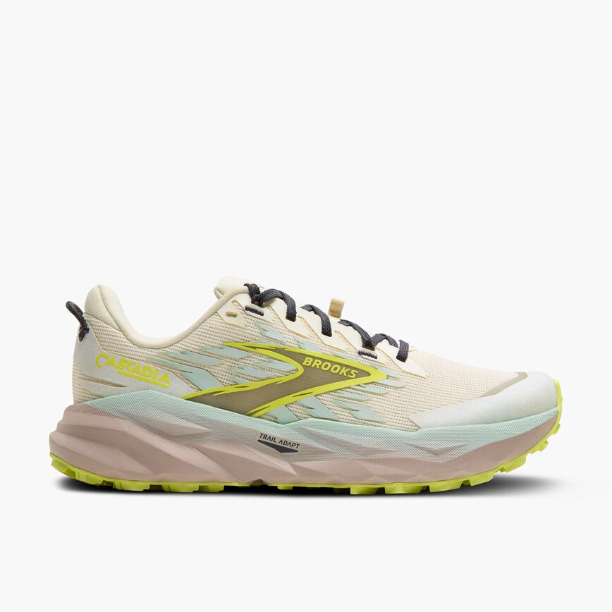 Brooks Cascadia 19 Coconut/Misty Blue/Ebony (Women's)