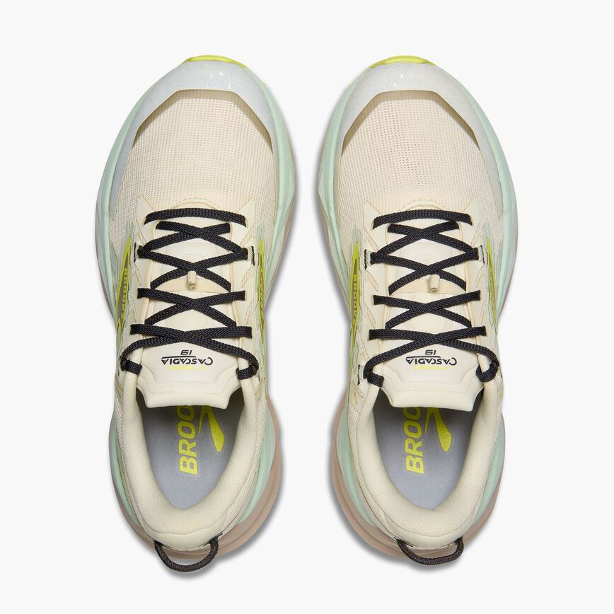 Brooks Cascadia 19 Coconut/Misty Blue/Ebony (Women's)