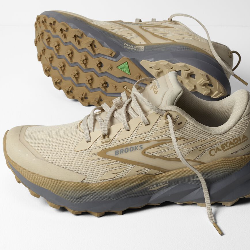 Brooks Cascadia 19 Sand/Primer/Starfish (Women's)
