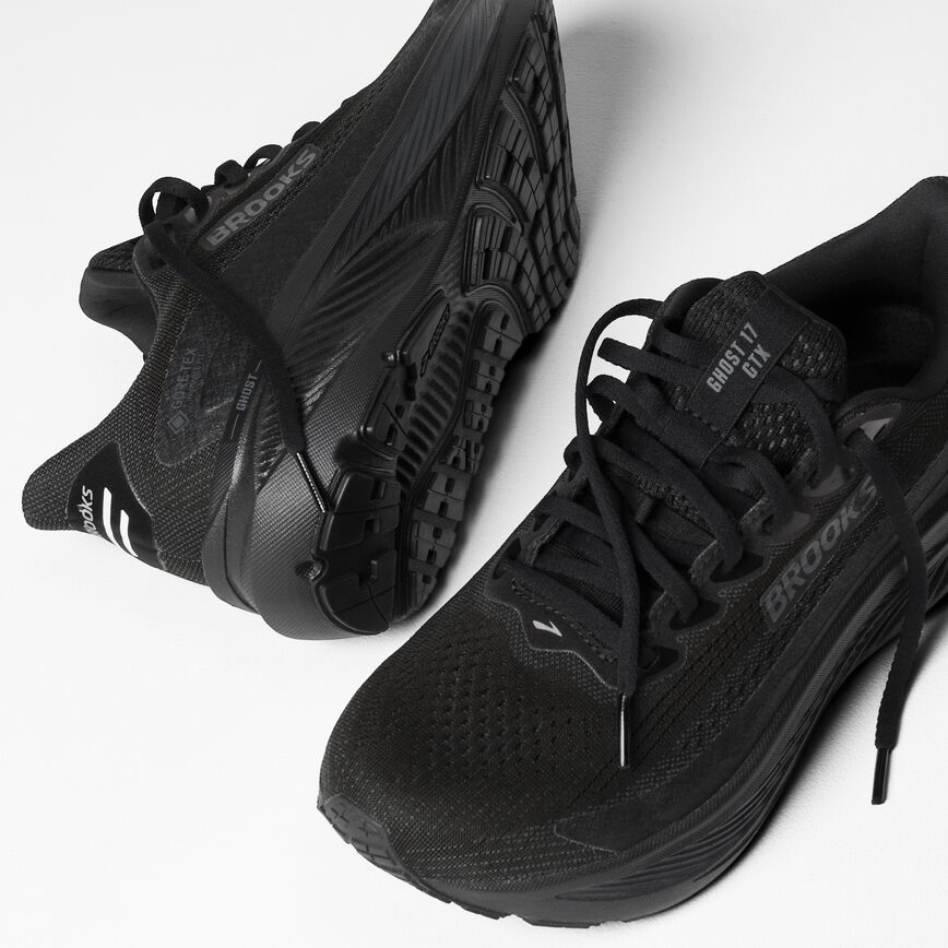 Brooks Ghost 17 GTX Black/Black/Ebony (Women's)