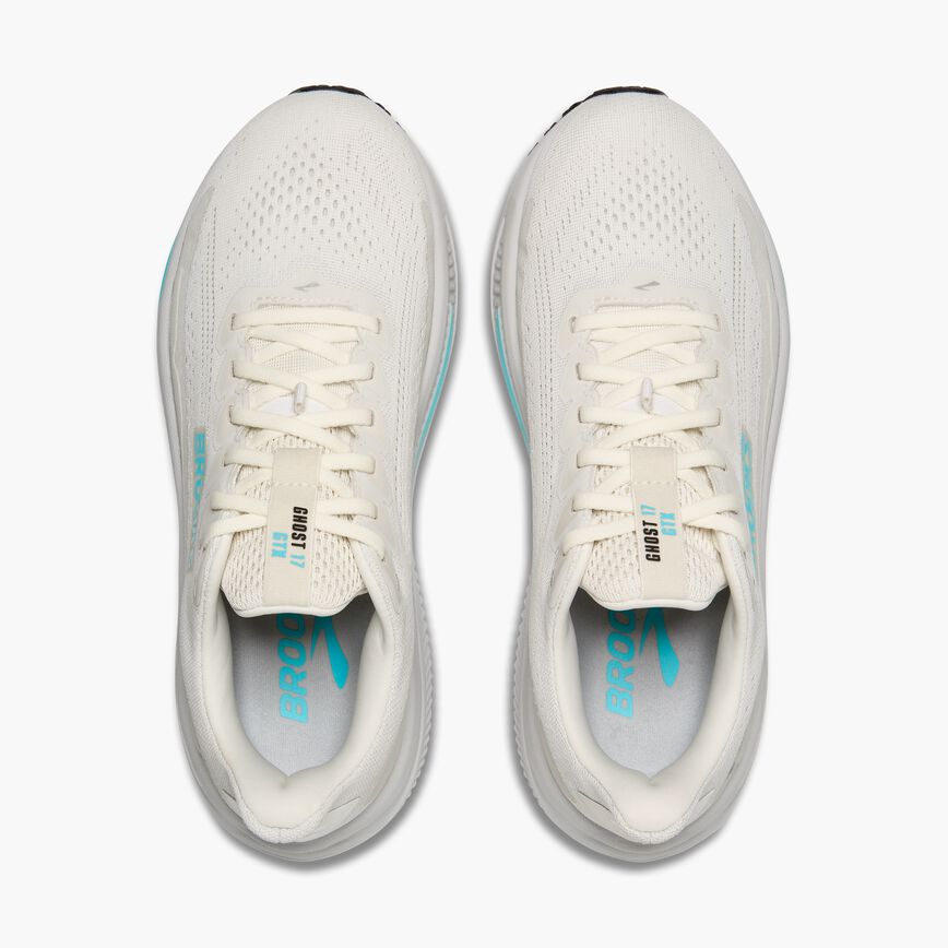 Brooks Ghost 17 GTX Coconut/Oyster/Blue (Women's)