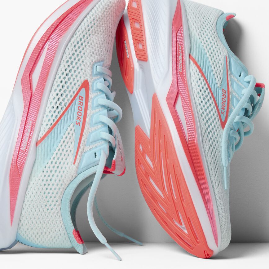 Brooks Hyperion 3 White/Pink Clay/Atomizer (Women's)