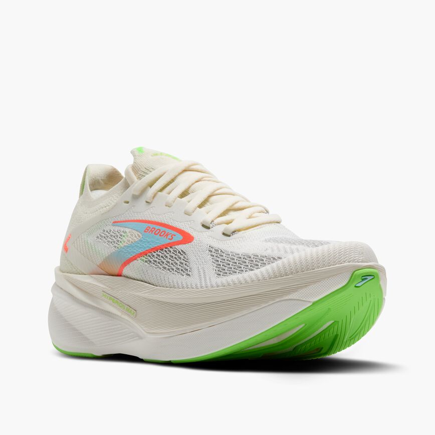 Brooks Hyperion Max 3 Coconut/Green Gecko/Pink Clay (Women's)