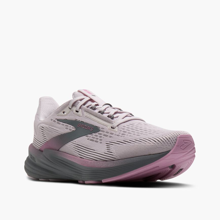Brooks Revel 8 Mauve/Ebony/Pink (Women's)