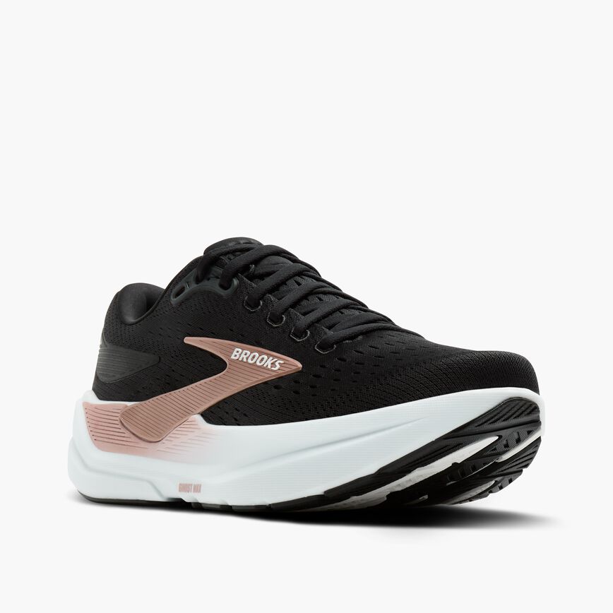 Brooks Ghost Max 3 Black/Black/Rose Gold (Women's)