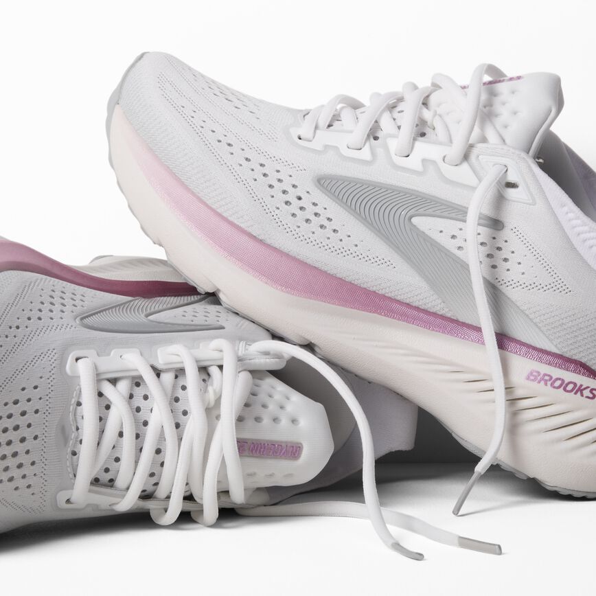 Brooks Glycerin 23 White/Harbor Mist/Metallic (Women's)