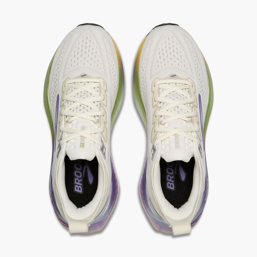Brooks Glycerin 23 Coconut/Citron/Blue Glow (Women's)