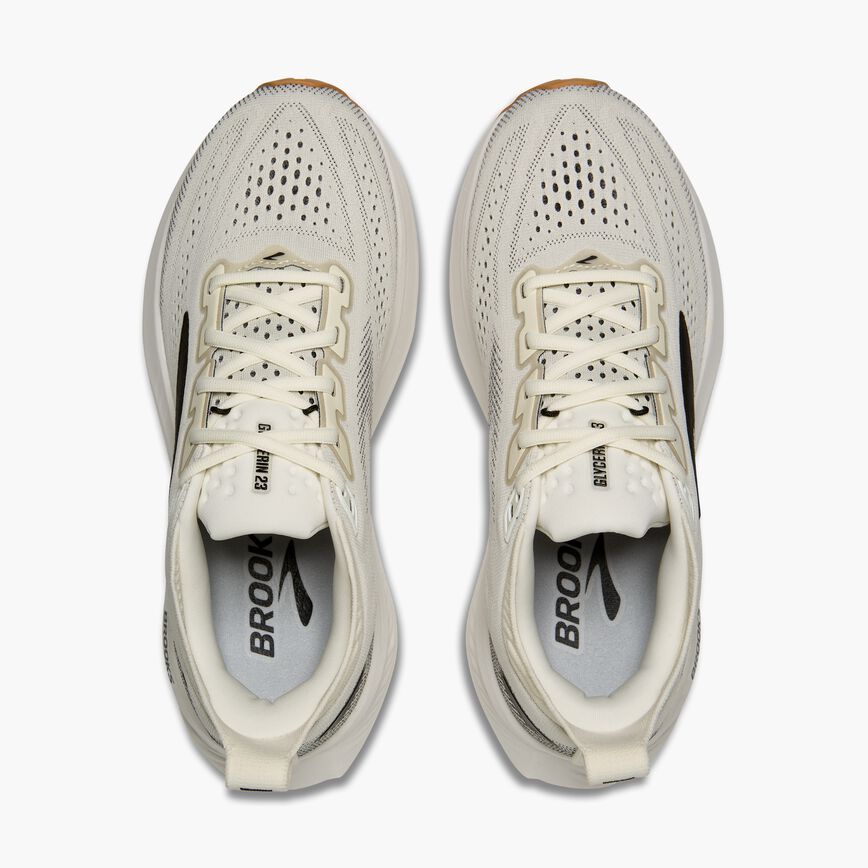 Brooks Glycerin 23 White/Black/Biscuit (Women's)