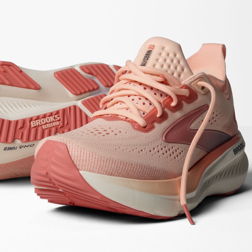 Brooks Glycerin 23 Coral/Peach/Spellbound (Women's)