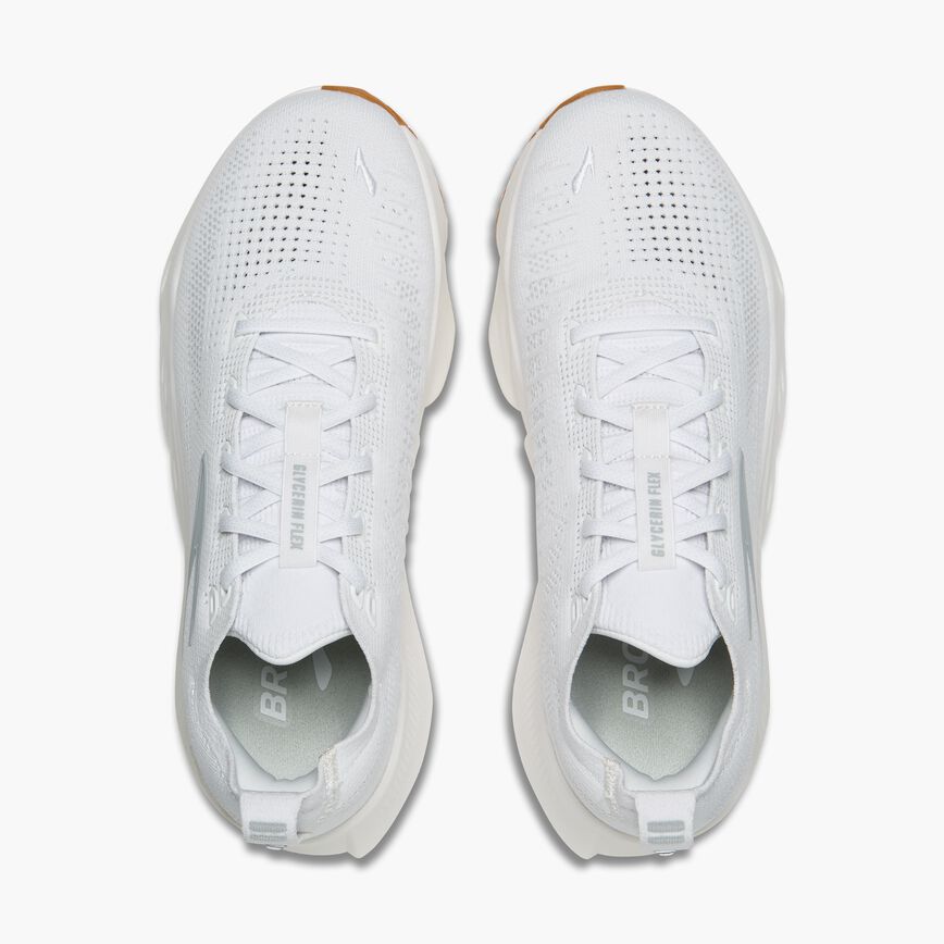 Brooks Glycerin Flex White/Black/Gum (Women's)