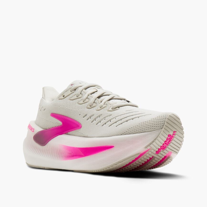 Brooks Glycerin Max 2 Oyster/Argyle/Cyber Pink (Women's)