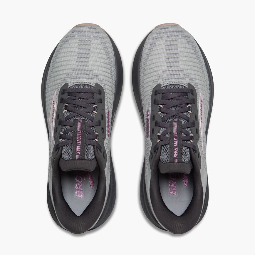Brooks Revel Max Harbor Mist/Grey/Metallic (Women's)