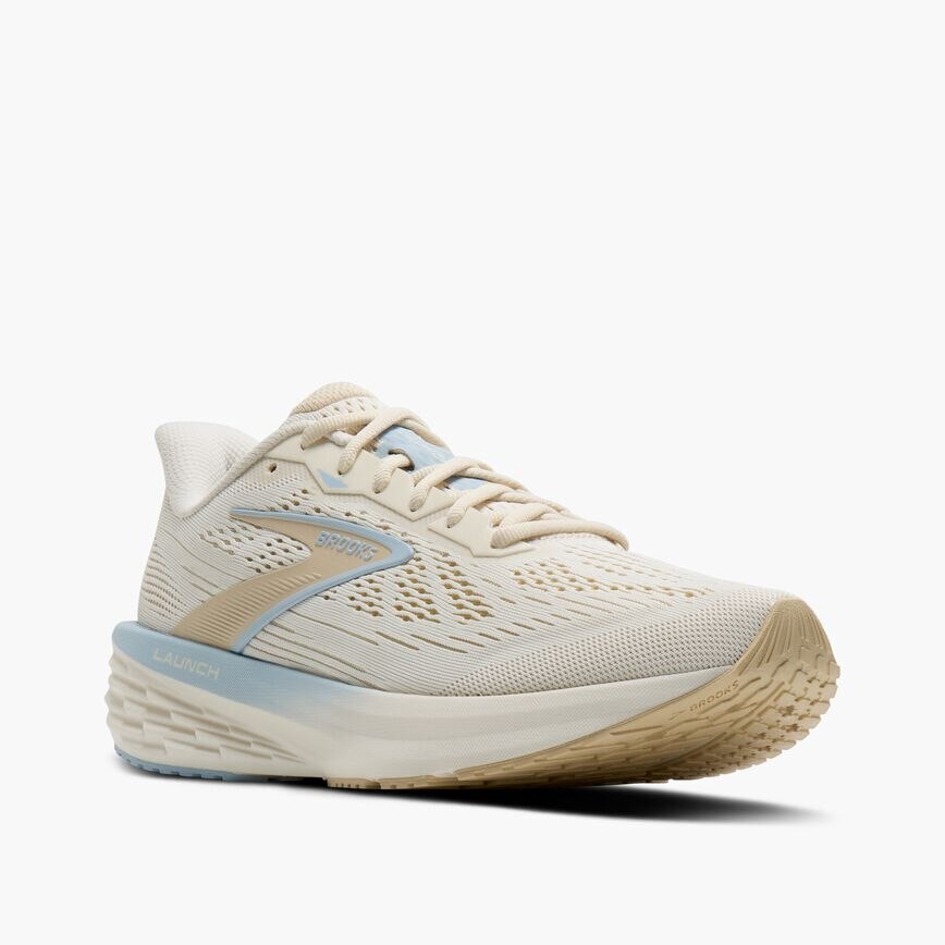 Brooks Launch 12 Coconut/Sand/Skyway (Women's)