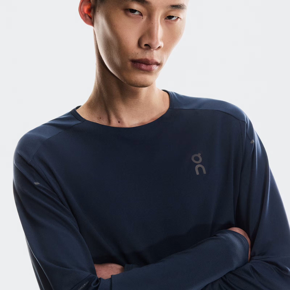 On Performance Long-T Navy | Black