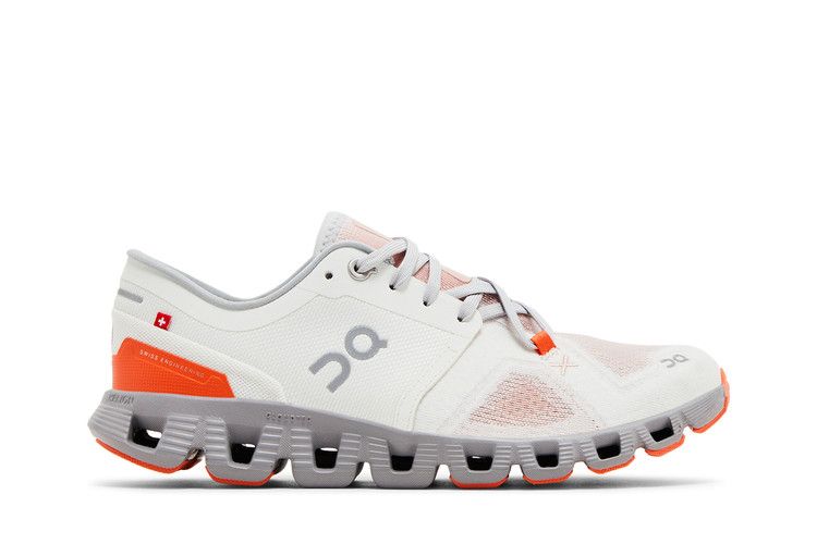 On Running Cloud X 3 Ivory Alloy (Women's)