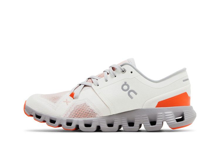 On Running Cloud X 3 Ivory Alloy (Women's)