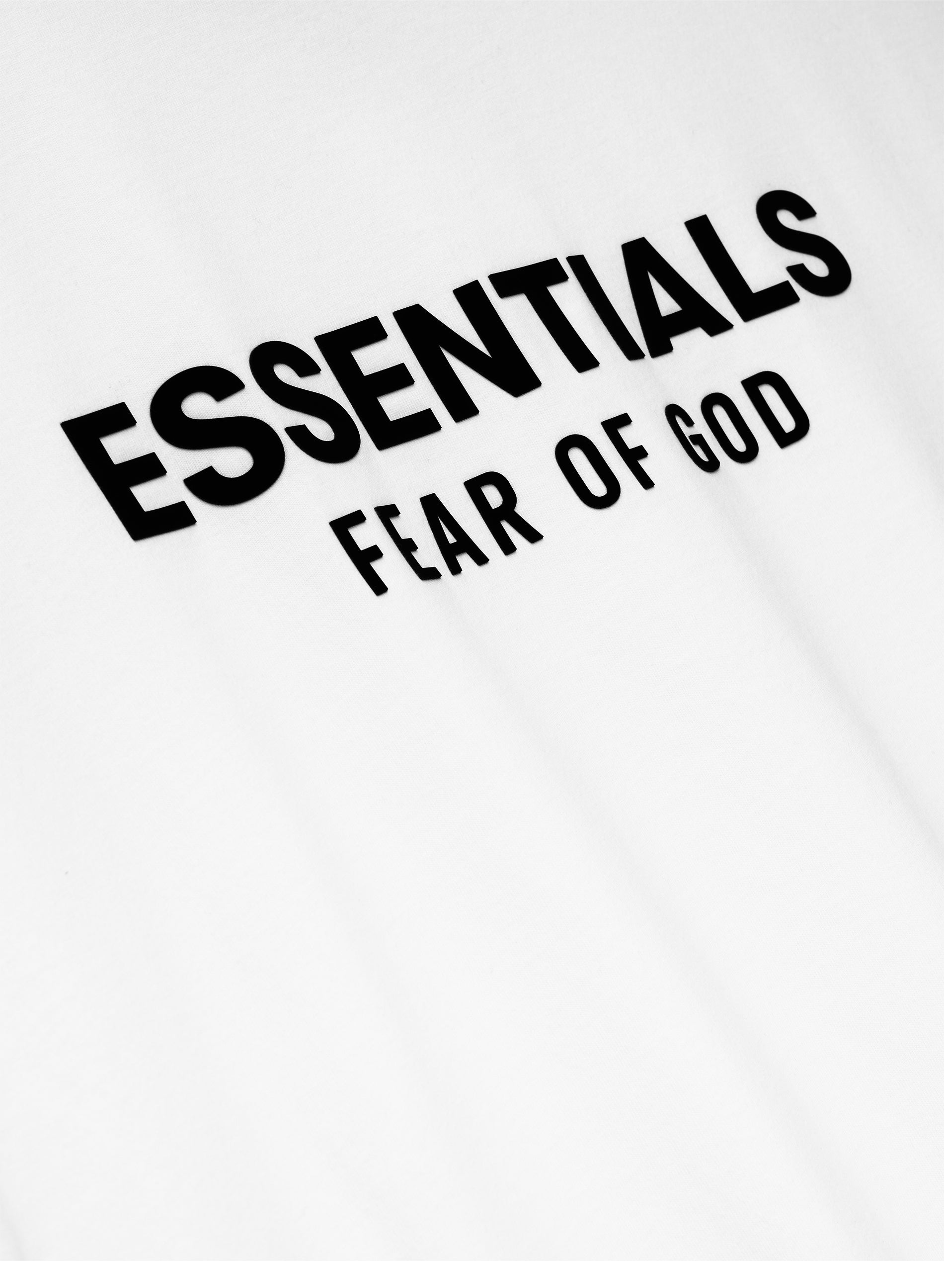 Essentials Classic Short Sleeve Tee Bright White