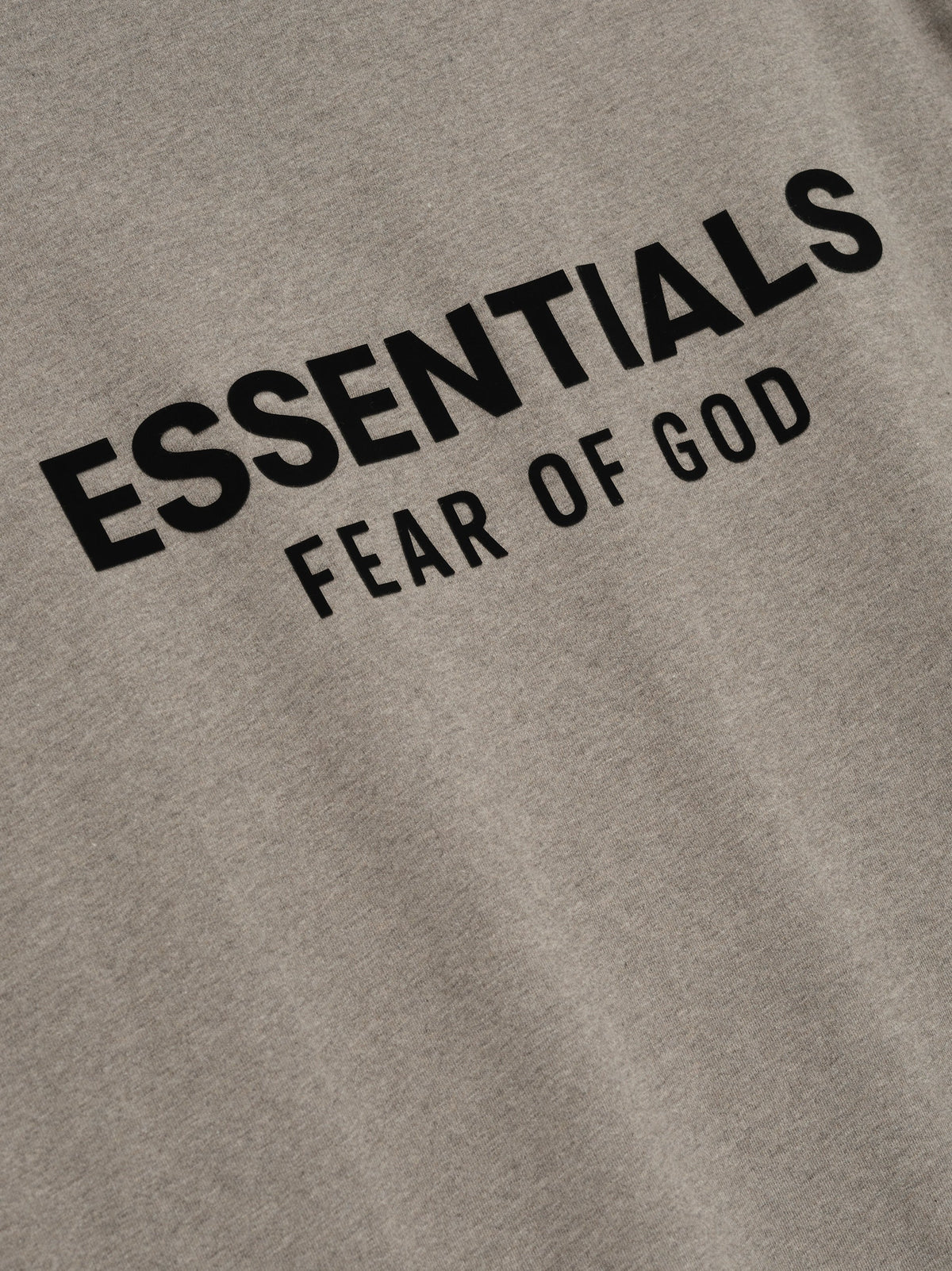 Essentials Classic Long Sleeve Tee Homestead Heather