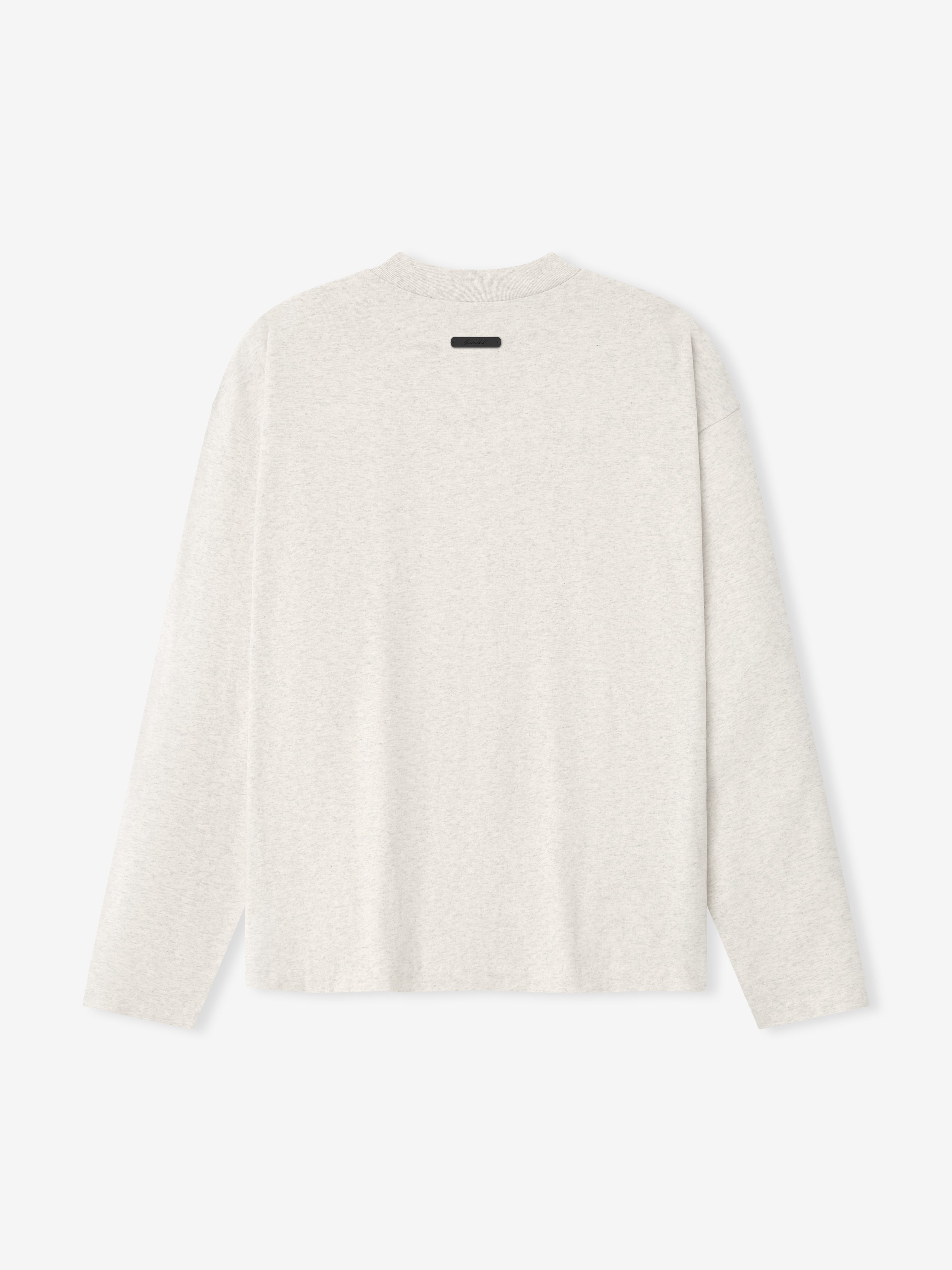 Essentials Essentials Classic Long Sleeve Tee Oatmeal Heather