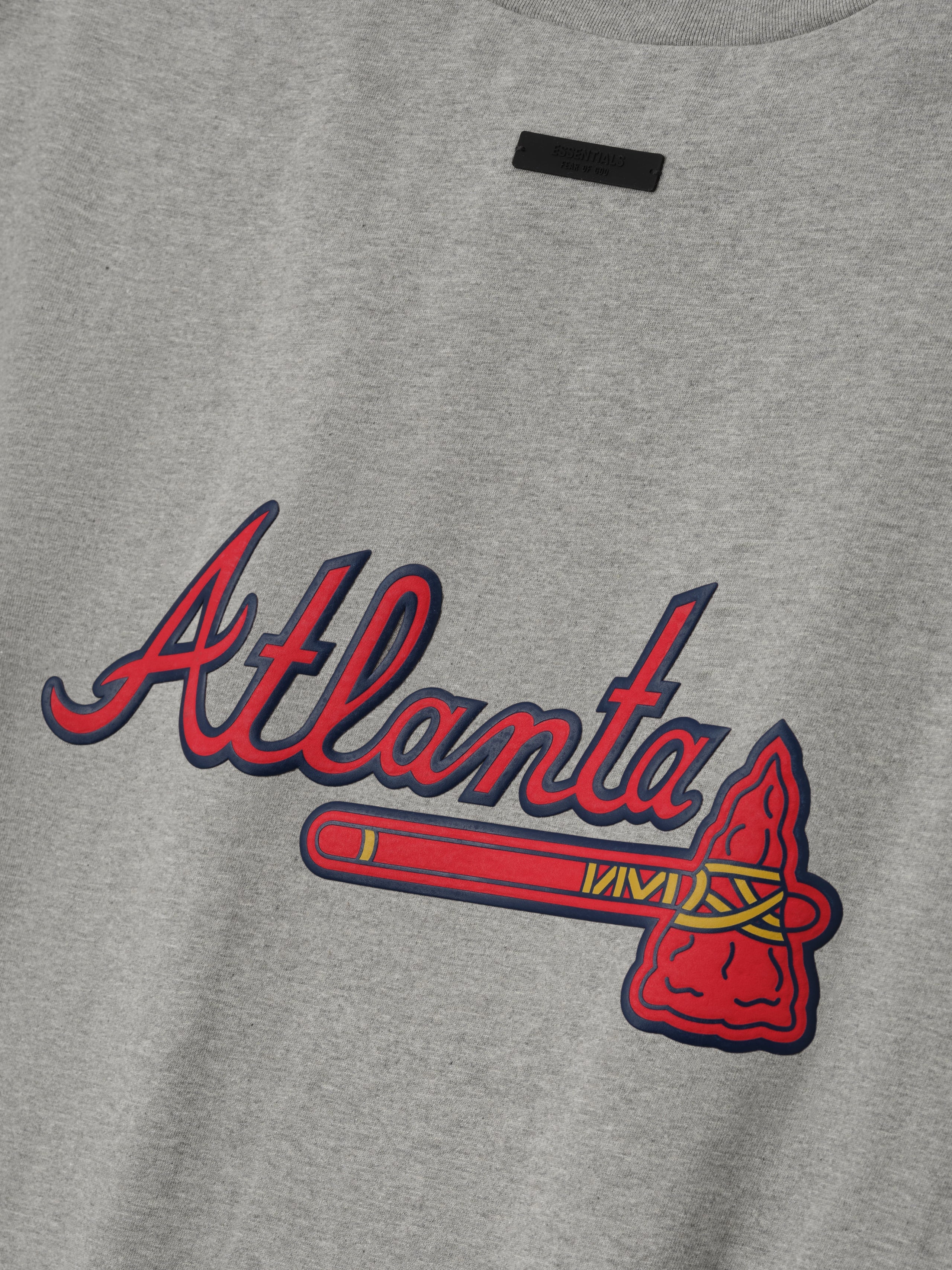 Essentials Braves 90S Tee Dark Heather