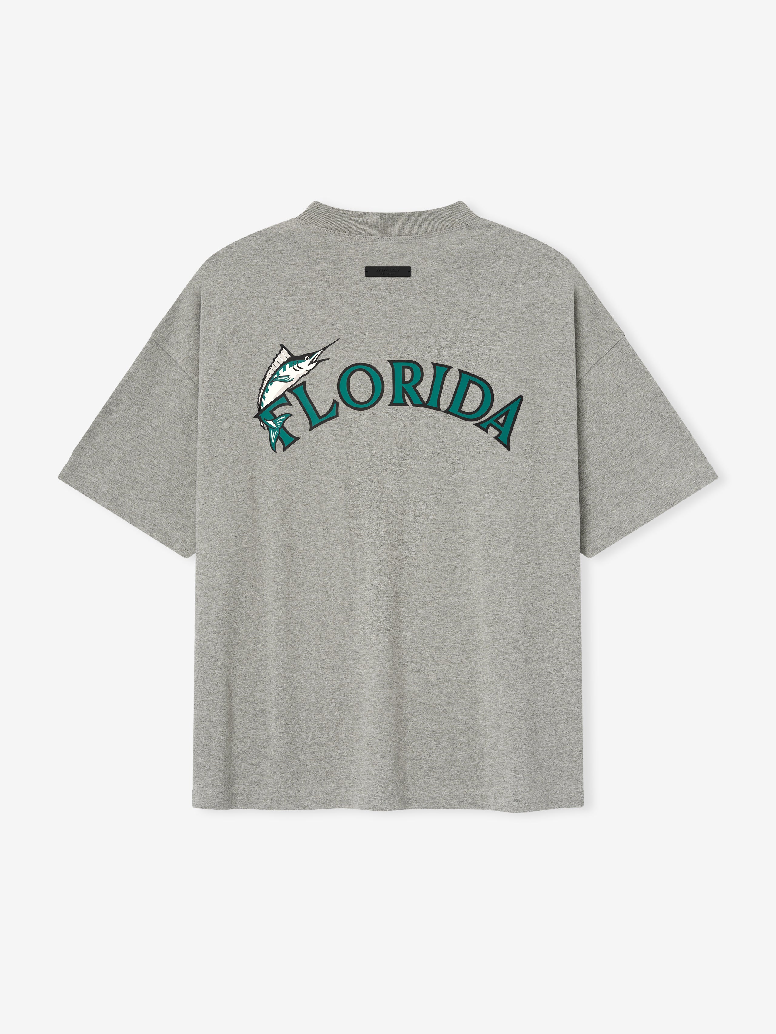 Essentials Marlins 90S Tee Concrete Heather