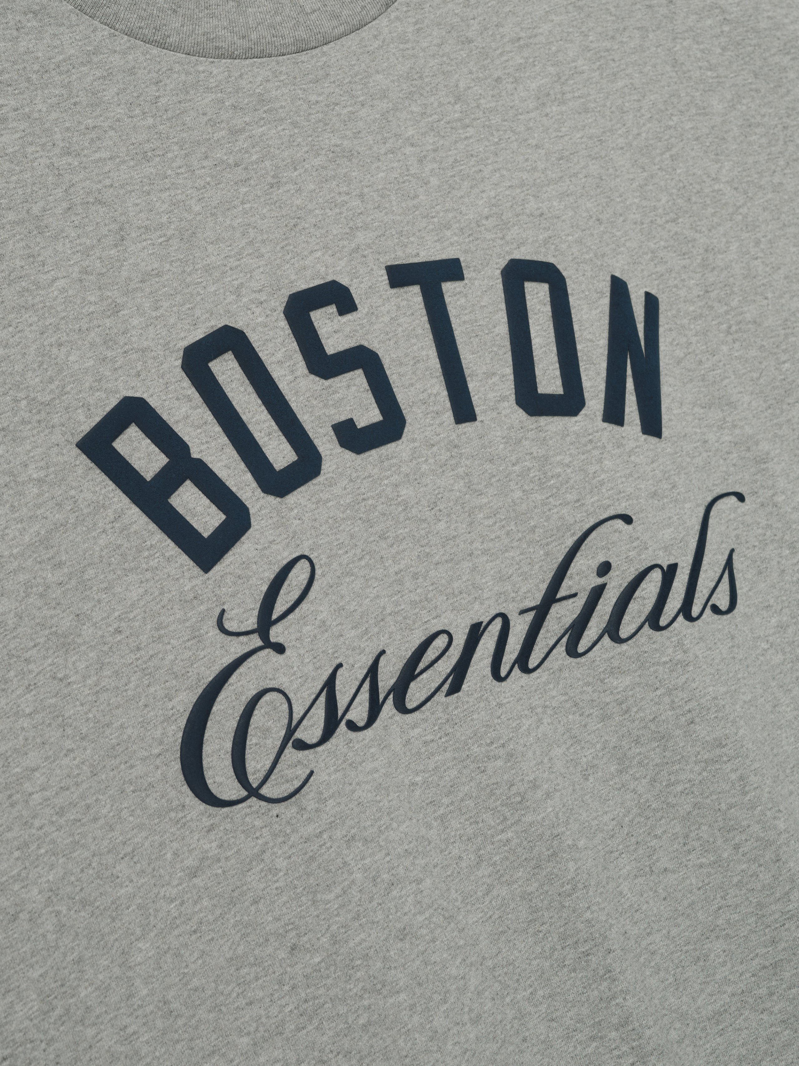 Essentials Red Sox 90S Tee Concrete Heather