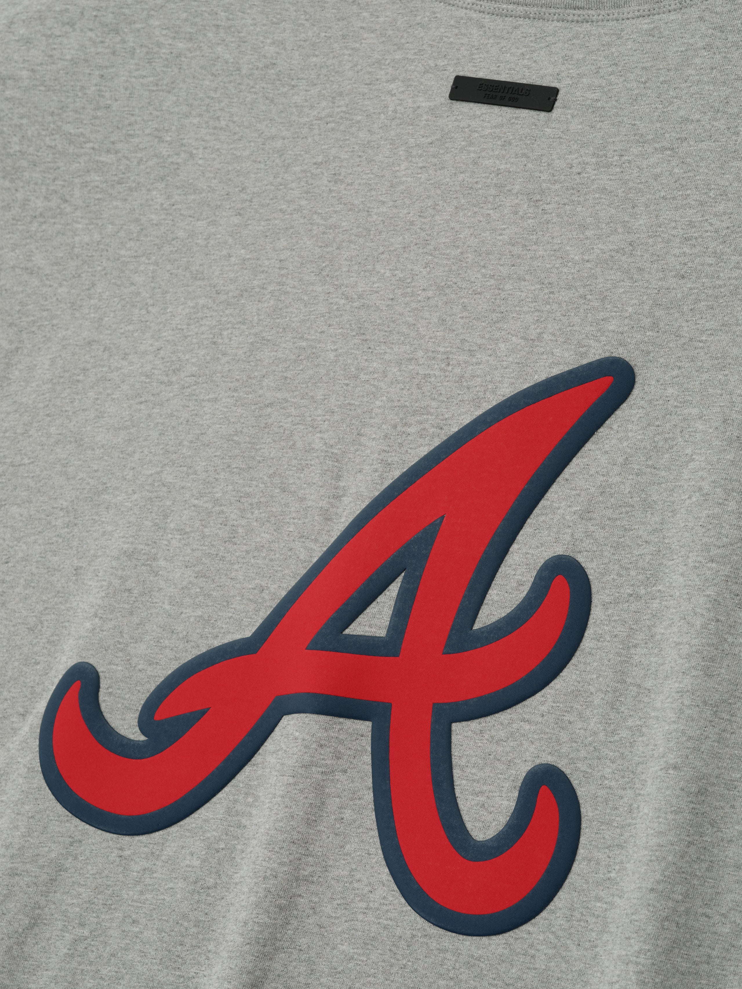 Essentials Braves 90S Tee Concrete Heather