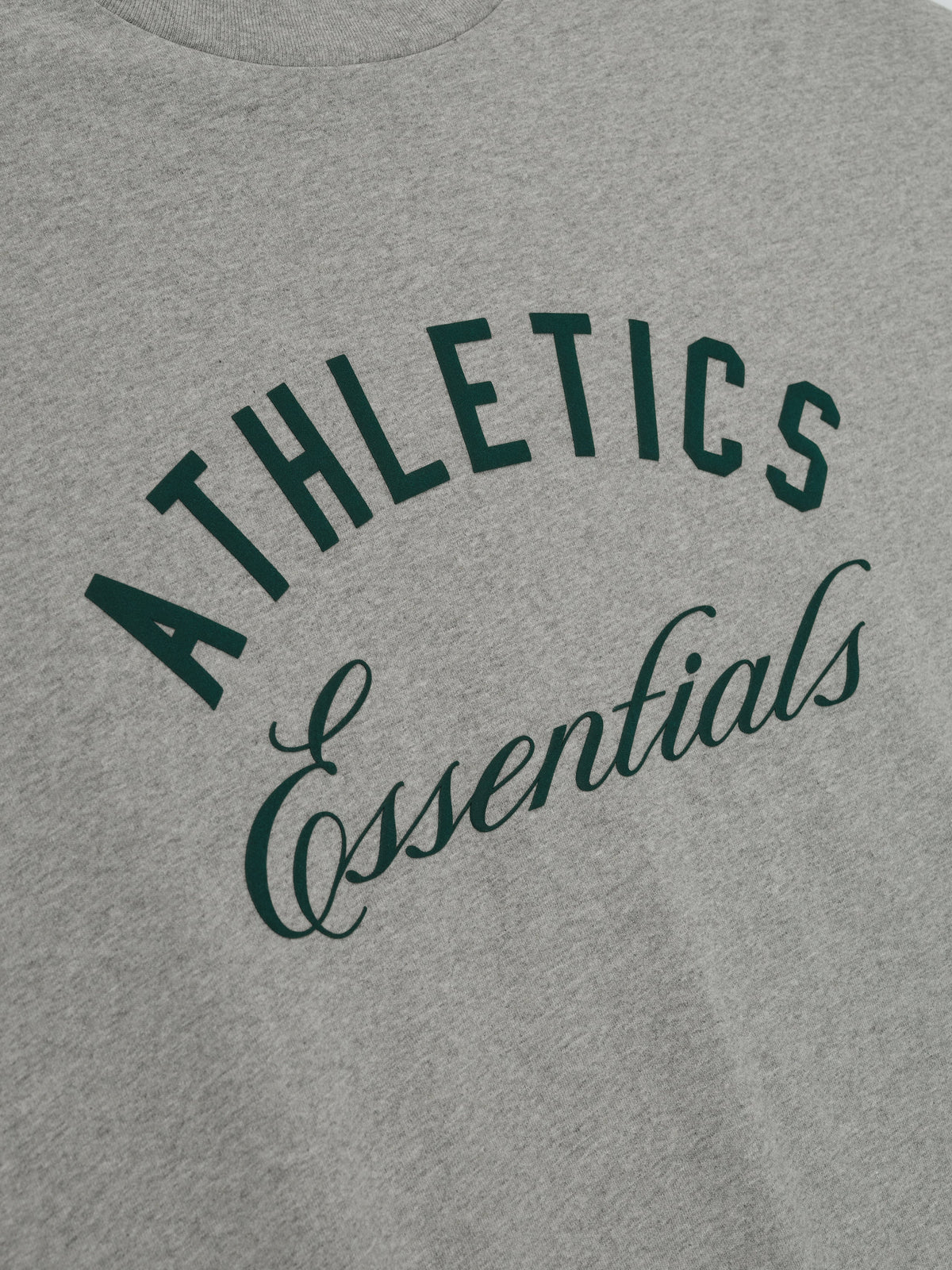 Essentials Athletics 90S Tee Concrete Heather