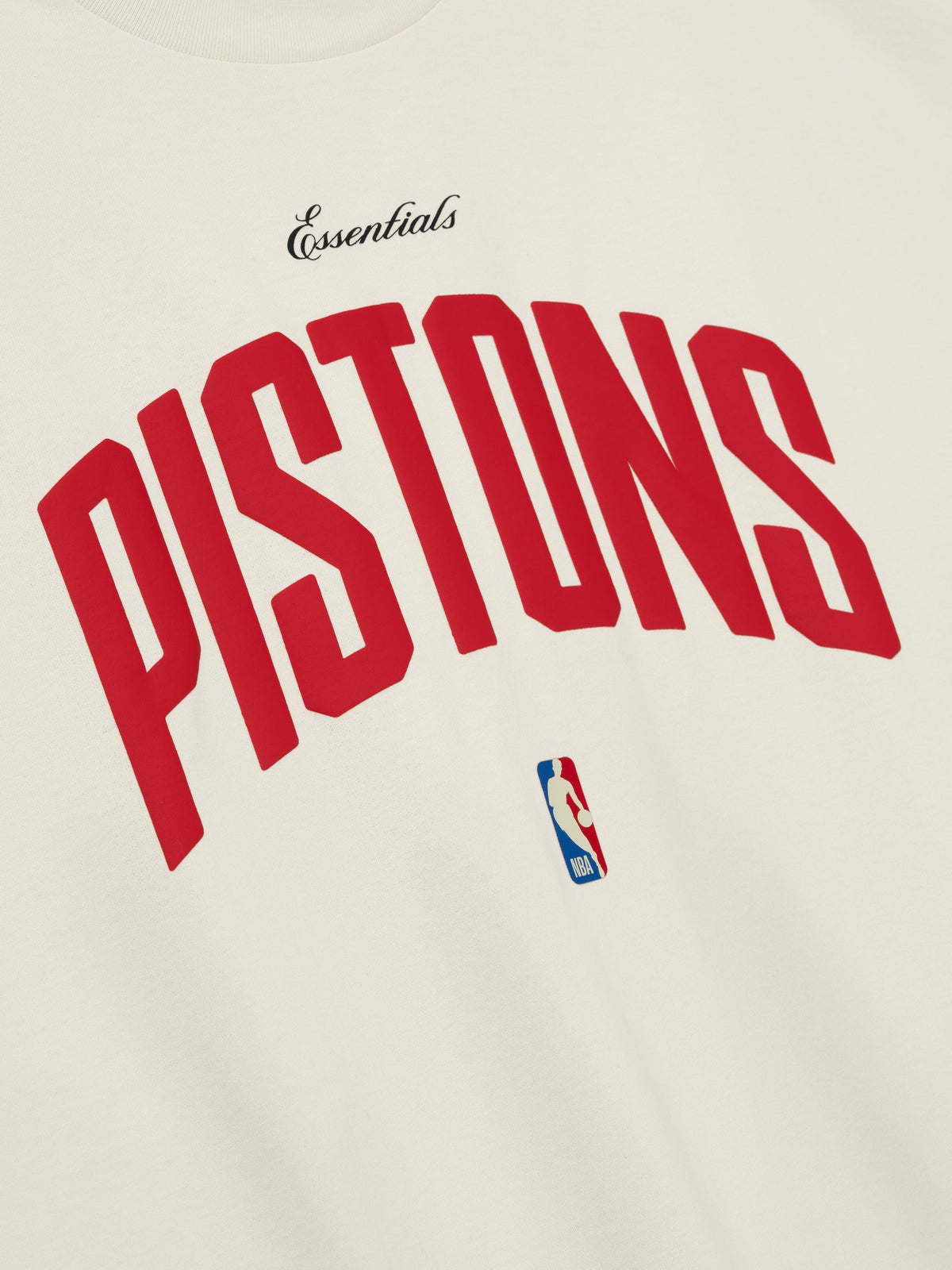 Essentials Pistons 90S Tee Cream White