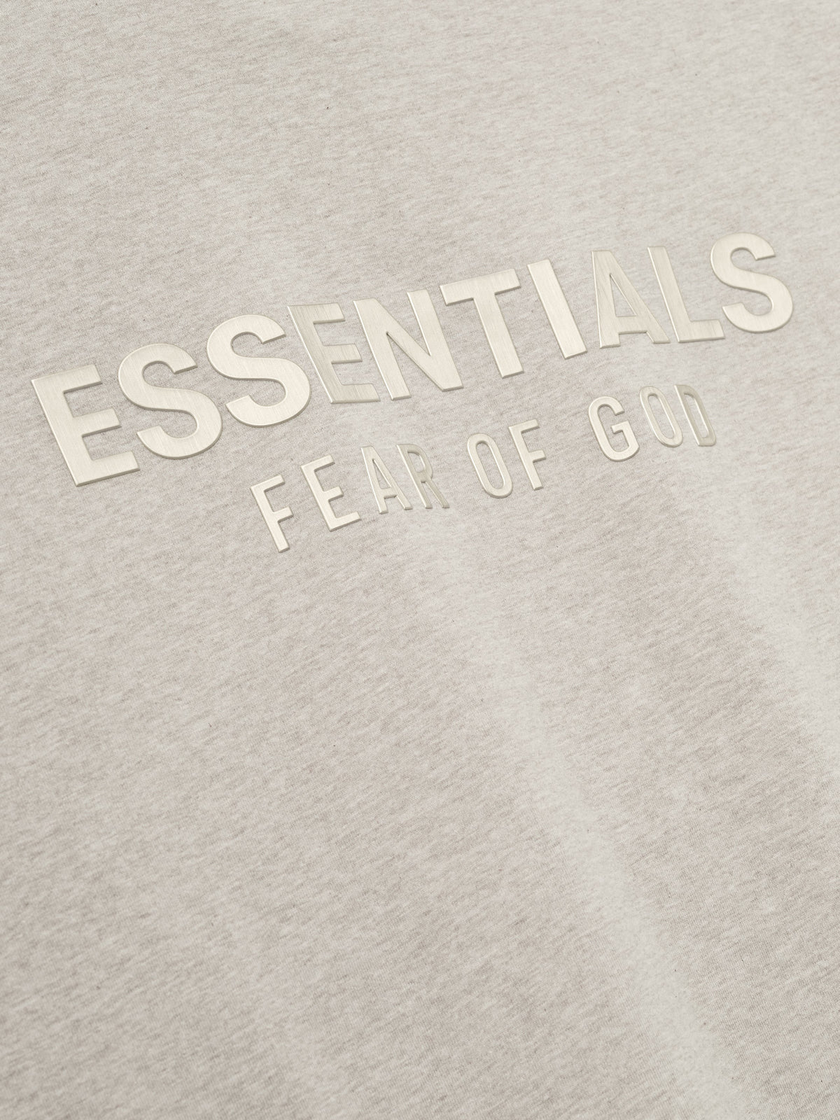 Essentials Classic Tee Heather Stone