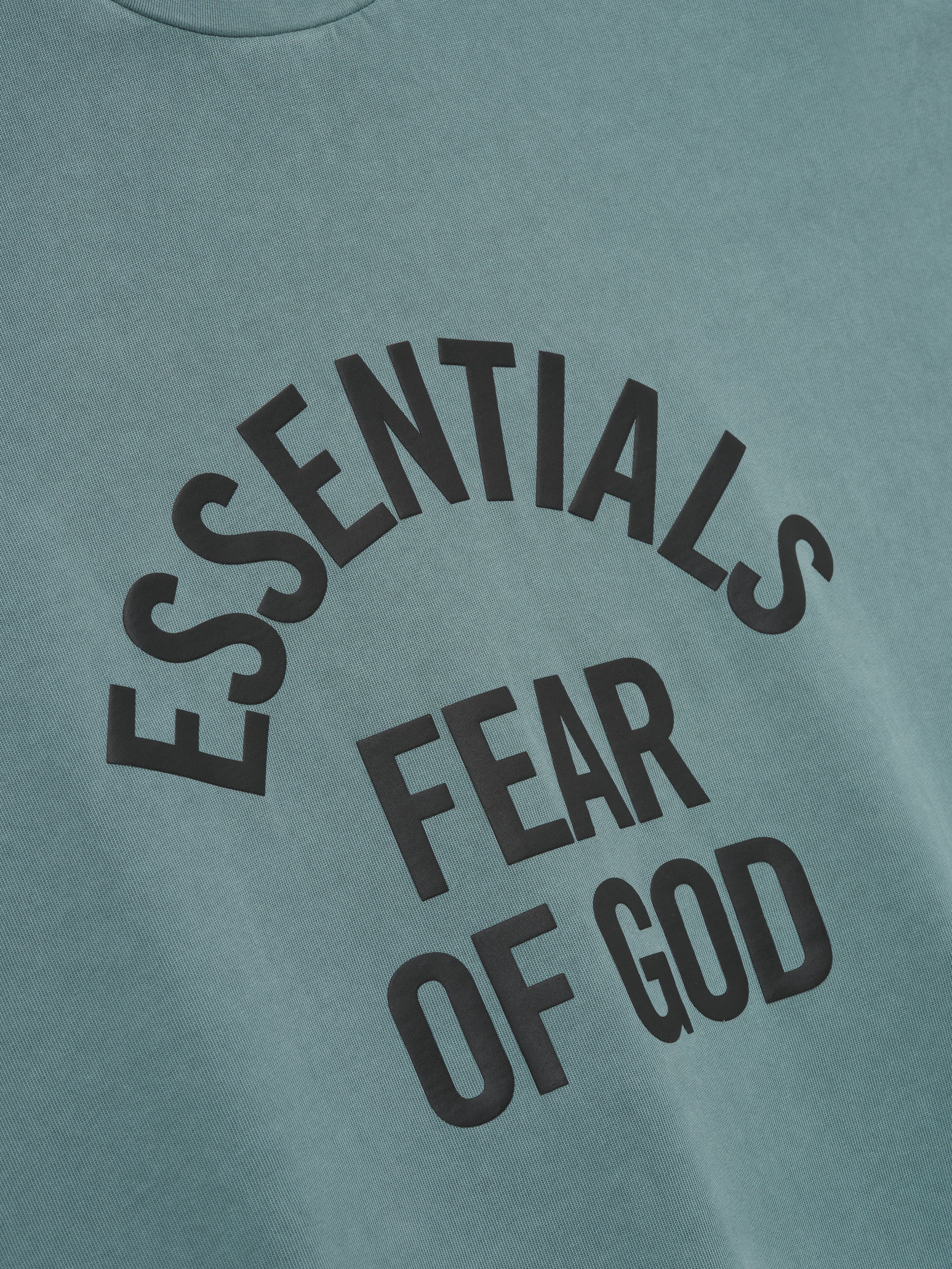 Essentials Campus 90S Long Sleeve Tee Faded Coastal