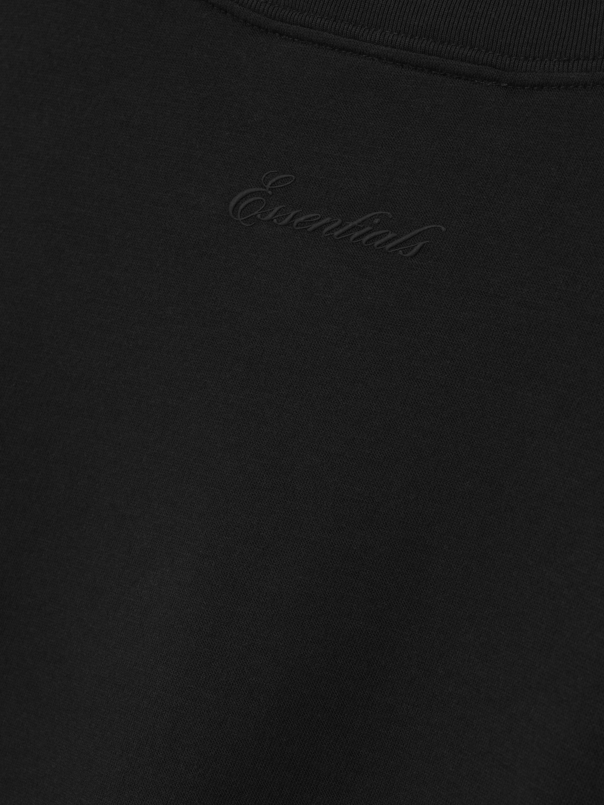 Essentials Signature Essential Tee Vintage Black