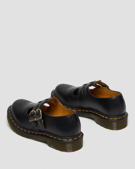 Dr Martens Smooth Leather Mary Jane Shoes - Black
