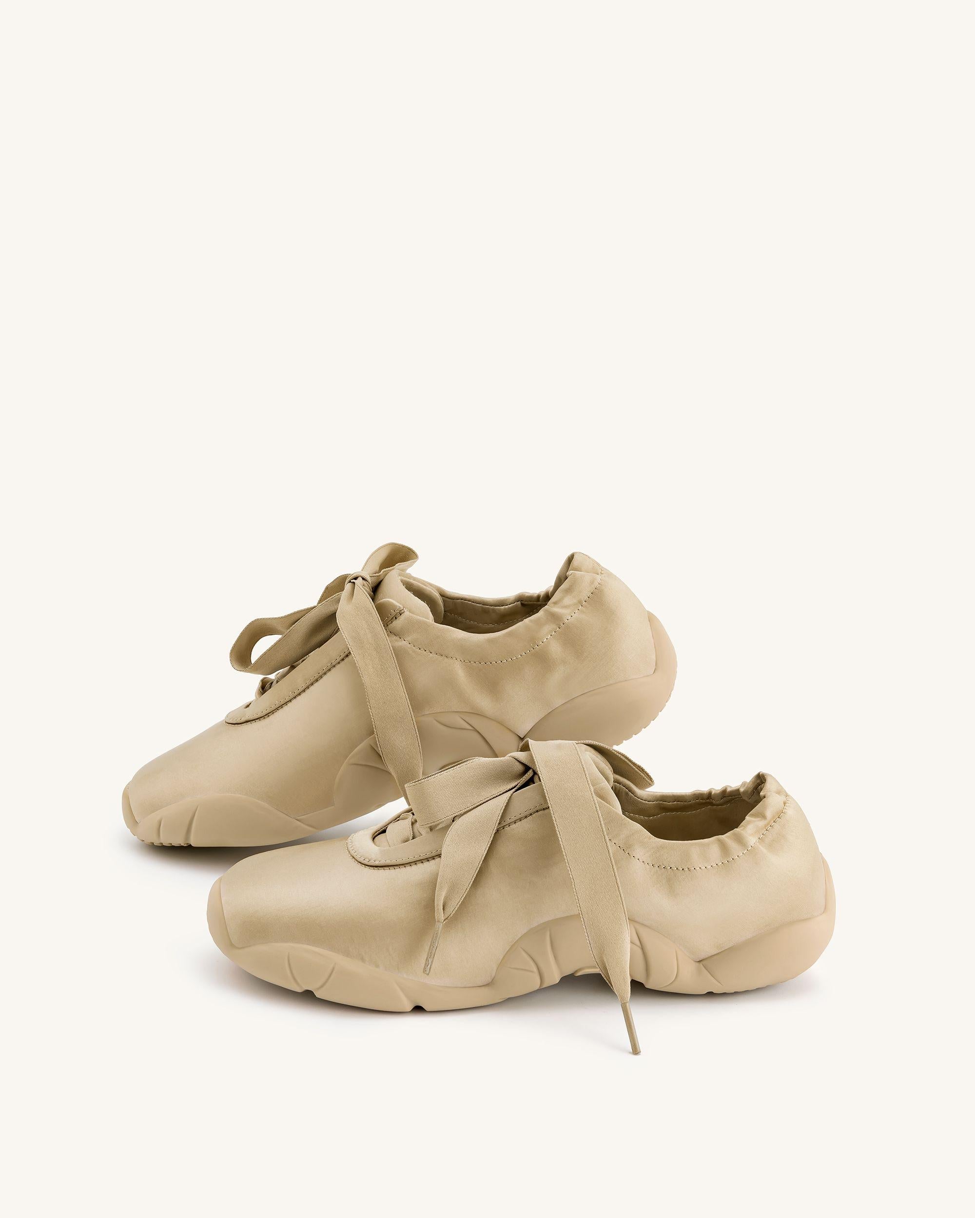 Jw Pei Flavia Ballerina Sneakers Brown