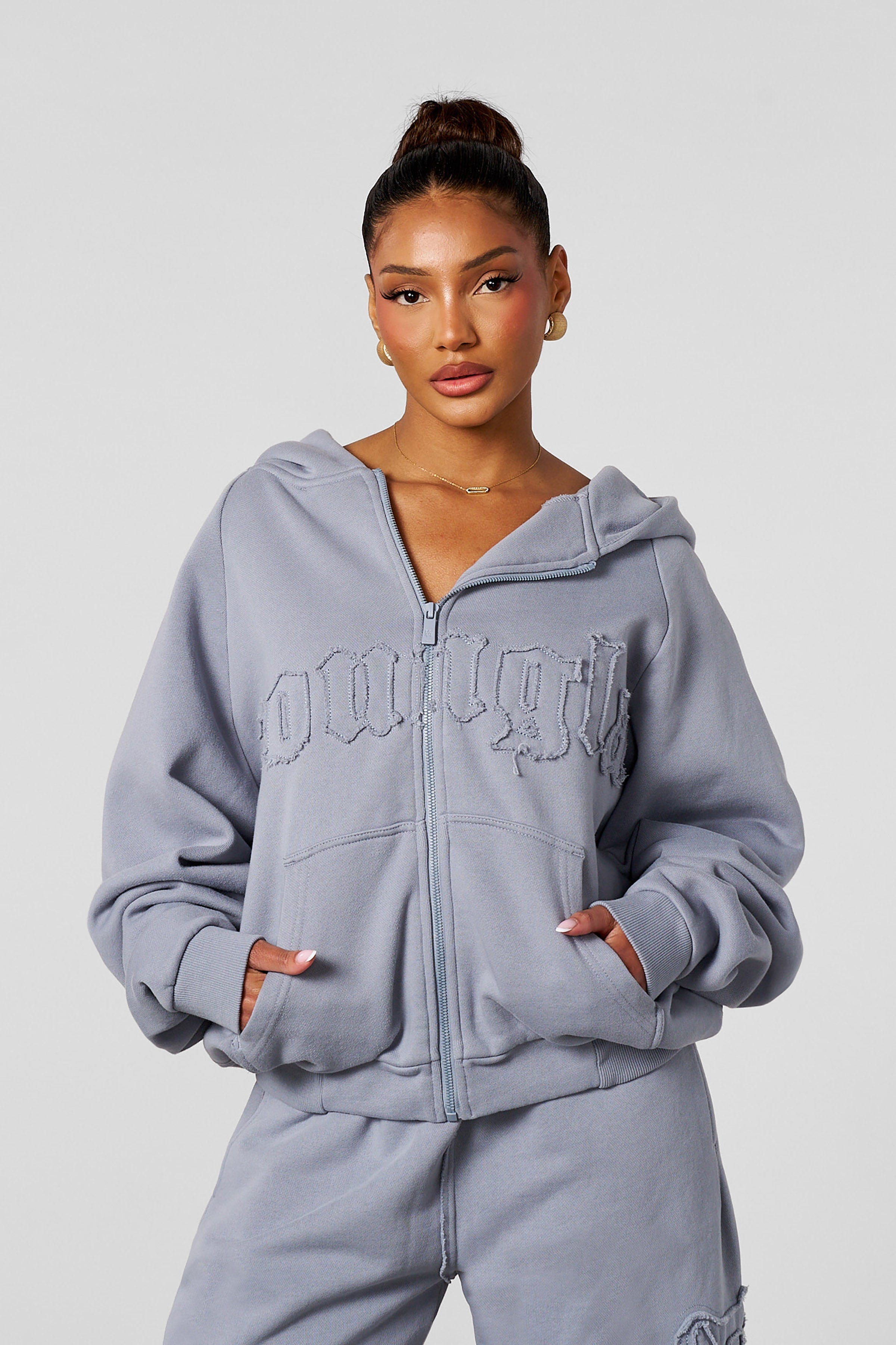 YoungLA W532 After Dark Hoodie Blue