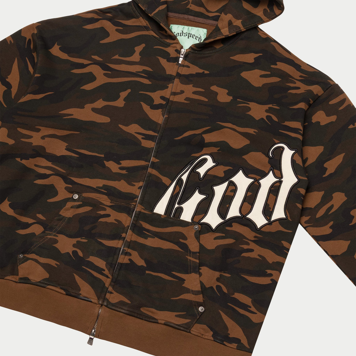 Godspeed OG Logo Sweatsuit (Brown Camo)