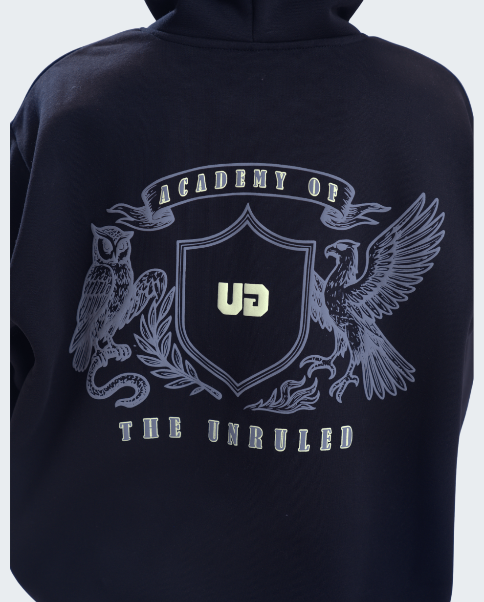 BLACK ACADEMY OF THE UNRULED HOODIE