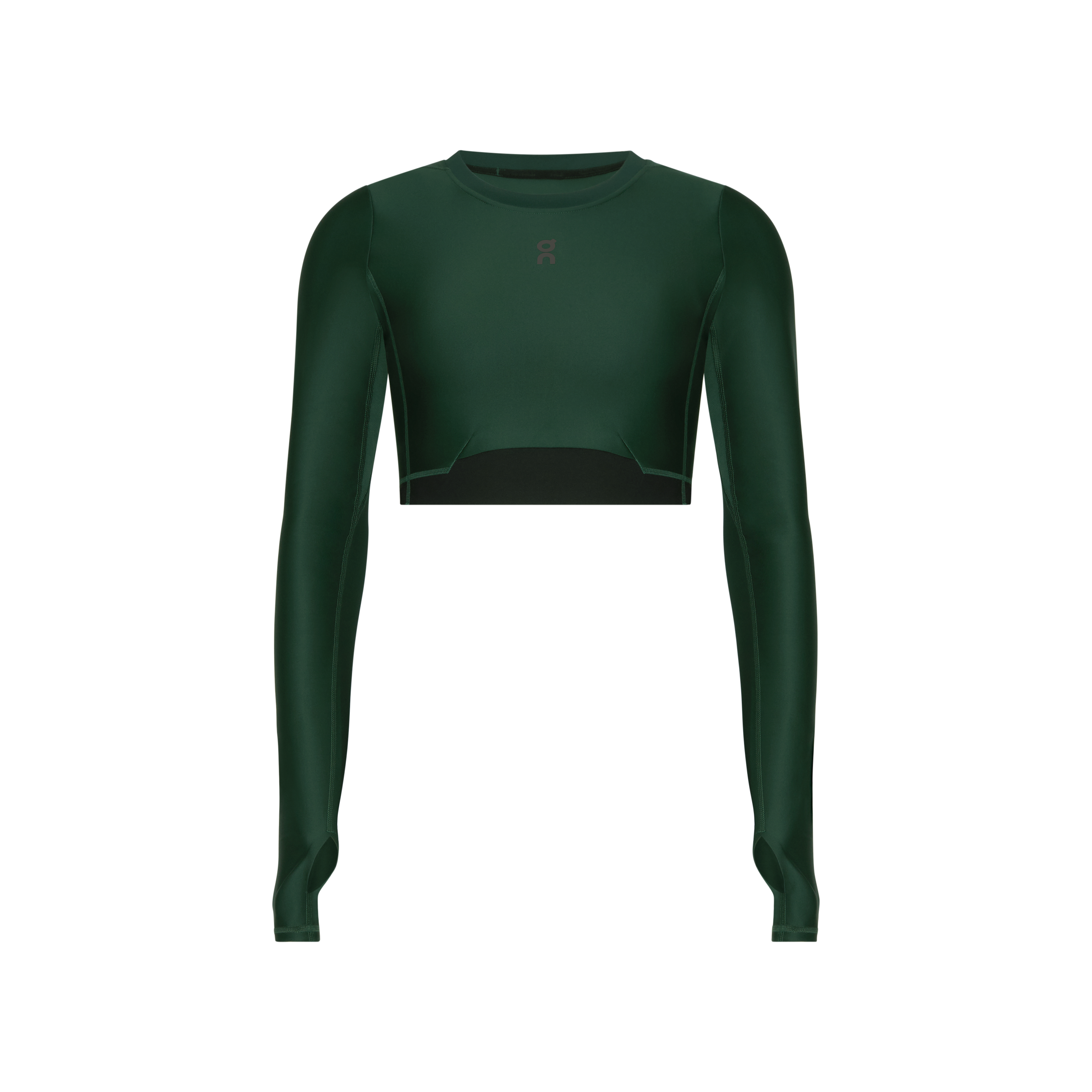 On Train Long Sleeve Crop Obsidian (Women'S)