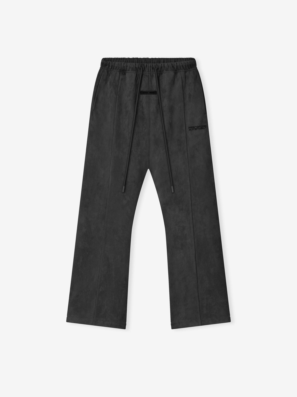 Essentials Suede Fleece Flare Sweatpant Iron Grey