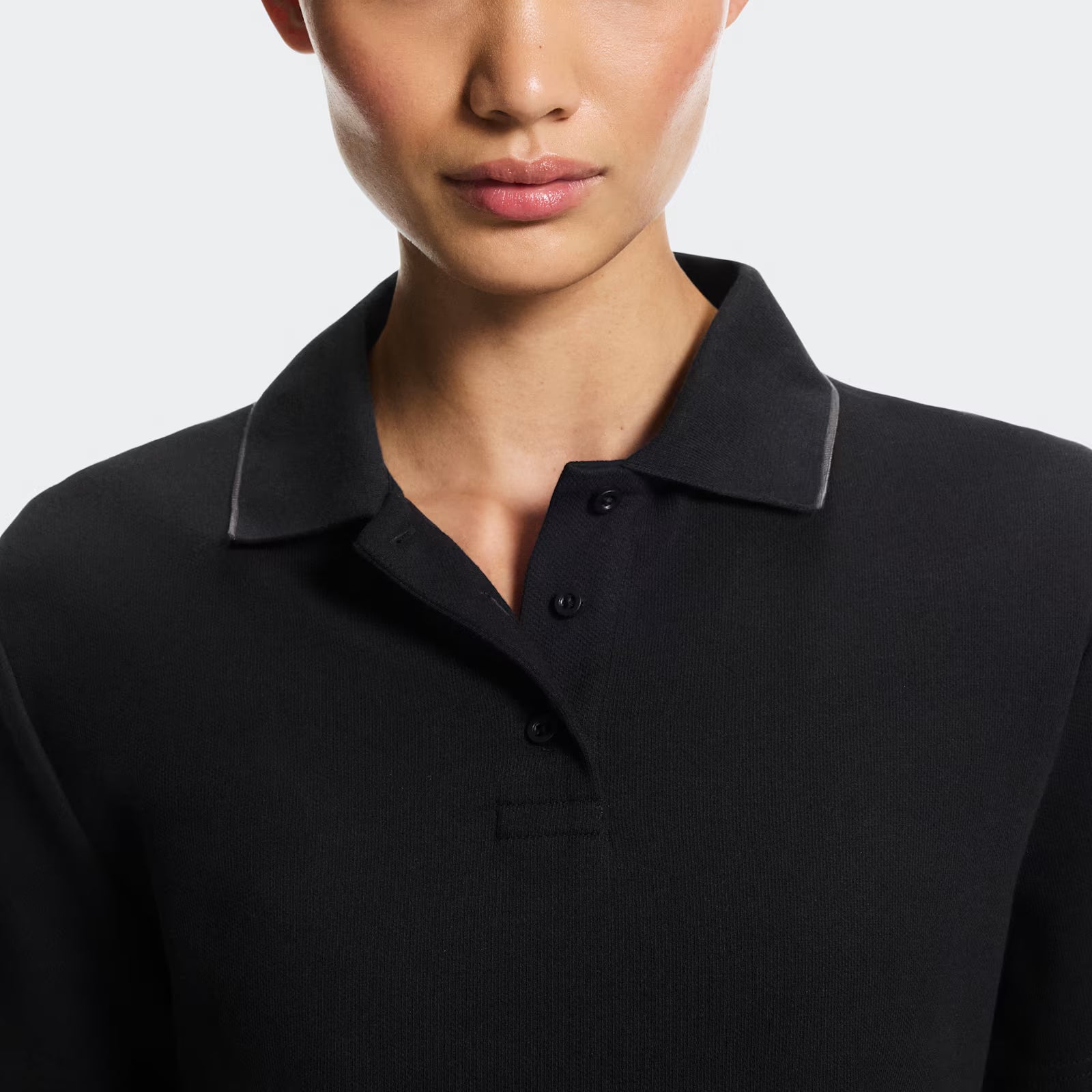 On Courtside Polo Black | Eclipse (Women'S)