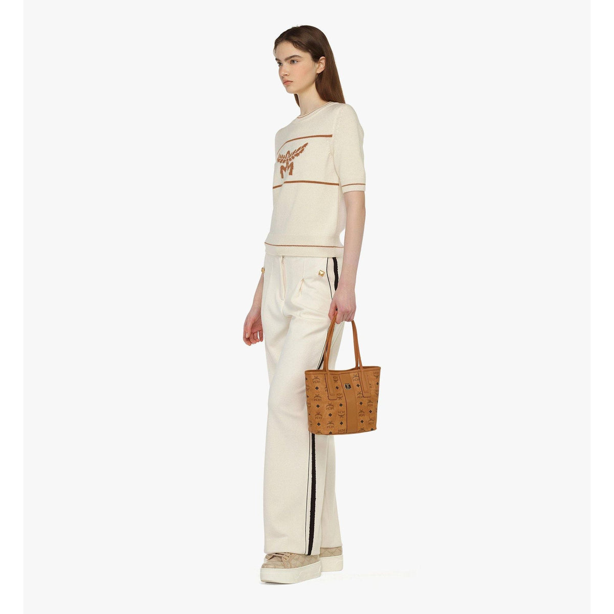 MCM Reversible Liz Shopper in Visetos