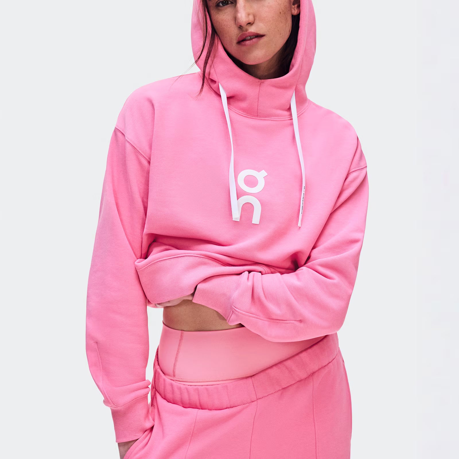 On Club Hoodie Bubblegum (Women'S)