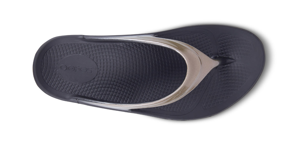 Oofos Women's Luxe Sandal Latte