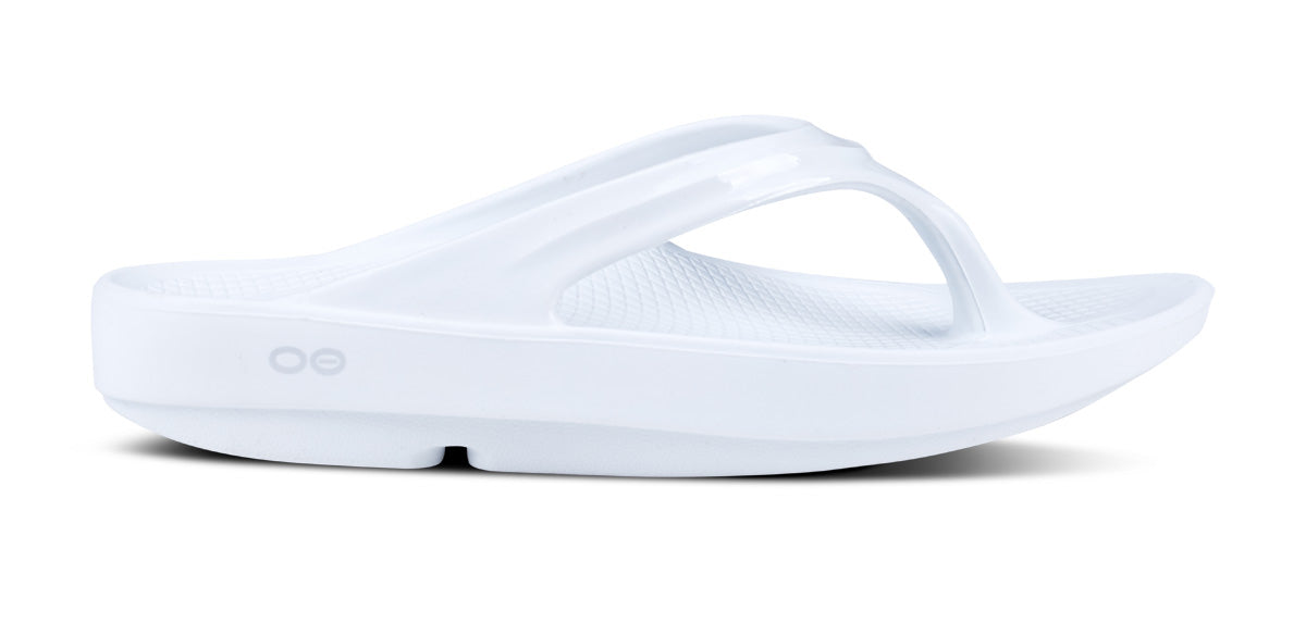 Oofos Women's Sandal White