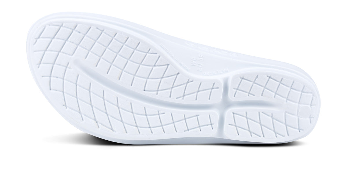 Oofos Women's Sandal White